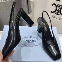 Туфли-лодочки Prada из матовой кожи PREMIUM качества