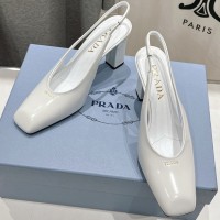 Туфли-лодочки Prada из матовой кожи PREMIUM качества