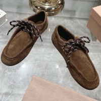 Замшевые мокасины Miu Miu PREMIUM качества