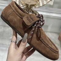 Замшевые мокасины Miu Miu PREMIUM качества