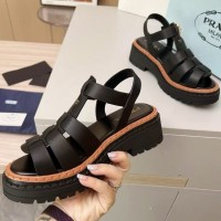 Сандалии Prada с ремешками