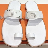 Кожаные сандалии Hermes PREMIUM качества
