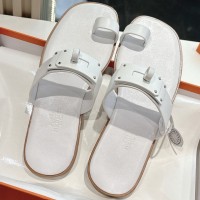 Кожаные сандалии Hermes PREMIUM качества