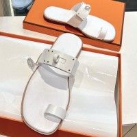 Кожаные сандалии Hermes PREMIUM качества