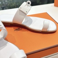 Кожаные сандалии Hermes PREMIUM качества