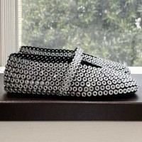 Замшевые балетки Alaïa с кристаллами PREMIUM качества