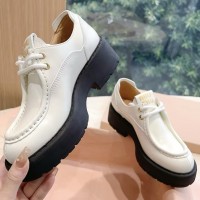 Кожаные ботинки Miu Miu PREMIUM качества