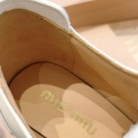 Кожаные ботинки Miu Miu PREMIUM качества