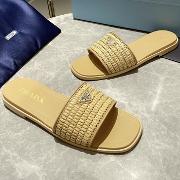 Сандалии Prada с ажурной отделкой PREMIUM качества