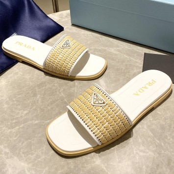 Сандалии Prada с ажурной отделкой PREMIUM качества