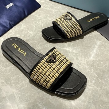 Сандалии Prada с ажурной отделкой PREMIUM качества