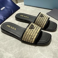 Сандалии Prada с ажурной отделкой PREMIUM качества