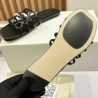 Шлепанцы Loewe Petal с декором Anagram PREMIUM качества
