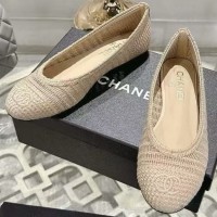 Балетки Chanel с плетеным узором PREMIUM качества