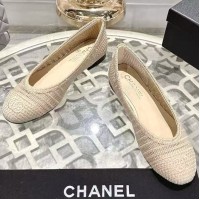 Балетки Chanel с плетеным узором PREMIUM качества