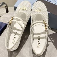 Сетчатые балетки Prada Mary Jane