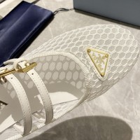 Сетчатые балетки Prada Mary Jane