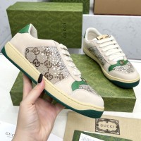 Кроссовки Gucci Screenerс с кристаллами PREMIUM качества