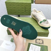 Кроссовки Gucci Screenerс с кристаллами PREMIUM качества