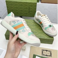 Кроссовки Gucci Screenerс с кристаллами PREMIUM качества