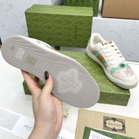 Кроссовки Gucci Screenerс с кристаллами PREMIUM качества