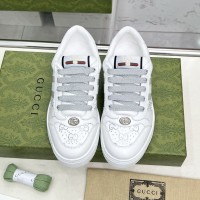 Кроссовки Gucci Screenerс с кристаллами PREMIUM качества