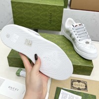 Кроссовки Gucci Screenerс с кристаллами PREMIUM качества