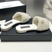 Сандалии Chanel с жемчужными бусинами PREMIUM качества