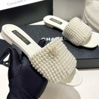 Сандалии Chanel с жемчужными бусинами PREMIUM качества