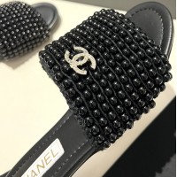 Сандалии Chanel с жемчужными бусинами PREMIUM качества