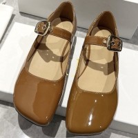 Лакированные балетки Chloe с пряжкой PREMIUM качества