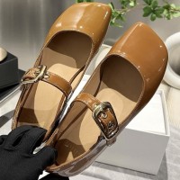 Лакированные балетки Chloe с пряжкой PREMIUM качества