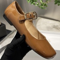 Лакированные балетки Chloe с пряжкой PREMIUM качества