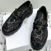 Лоферы Dior Boy на платформе PREMIUM качества