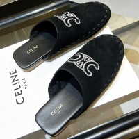 Замшевые сабо Celine Marlou PREMIUM качества