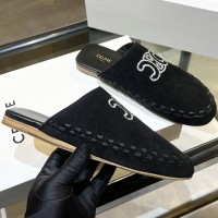 Замшевые сабо Celine Marlou PREMIUM качества