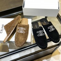 Замшевые сабо Celine Marlou PREMIUM качества