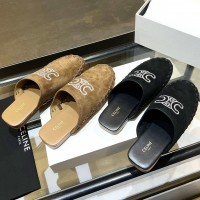 Замшевые сабо Celine Marlou PREMIUM качества