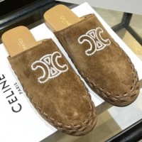 Замшевые сабо Celine Marlou PREMIUM качества