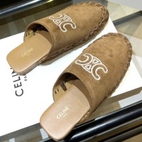 Замшевые сабо Celine Marlou PREMIUM качества