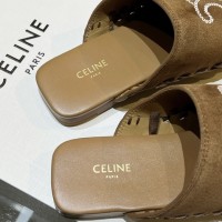 Замшевые сабо Celine Marlou PREMIUM качества