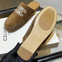 Замшевые сабо Celine Marlou PREMIUM качества