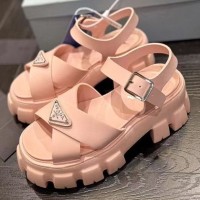 Резиновые сандалии Prada Monolith