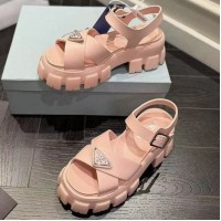 Резиновые сандалии Prada Monolith