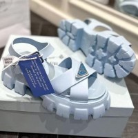 Резиновые сандалии Prada Monolith
