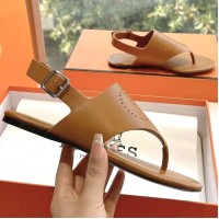 Босоножки Hermes с перфорированным логотипом PREMIUM качества