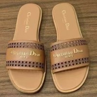Шлепанцы Dior с перфорированным узором PREMIUM качества