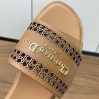 Шлепанцы Dior с перфорированным узором PREMIUM качества