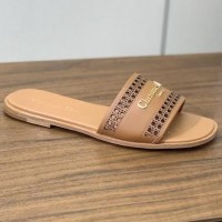 Шлепанцы Dior с перфорированным узором PREMIUM качества