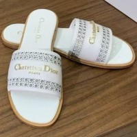 Шлепанцы Dior с перфорированным узором PREMIUM качества